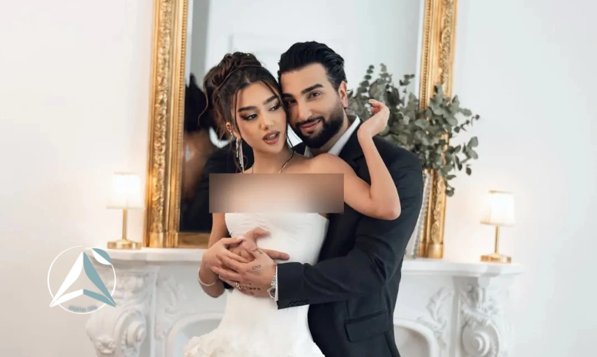 اولین تصاویر عروسی تهی و همسر زیبایش حسین تهی ازدواج کرد!