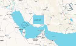 نام خلیج فارس گوگل مپ