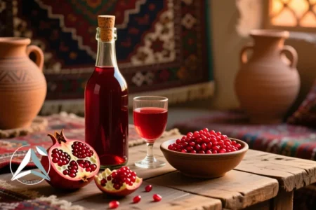 طرز تهیه شراب انار ناب خانگی | نسخه سنتی بدون مخمر