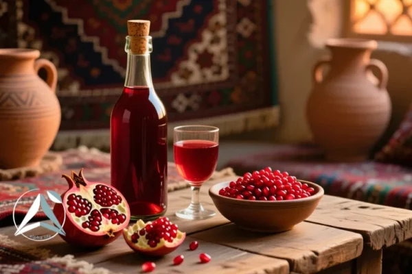 طرز تهیه شراب انار ناب خانگی | نسخه سنتی بدون مخمر
