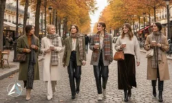 ۲۰ استایل پاییزی شیک و ترند ۲۰۲۵ با الهام از خیابان‌های پاریس